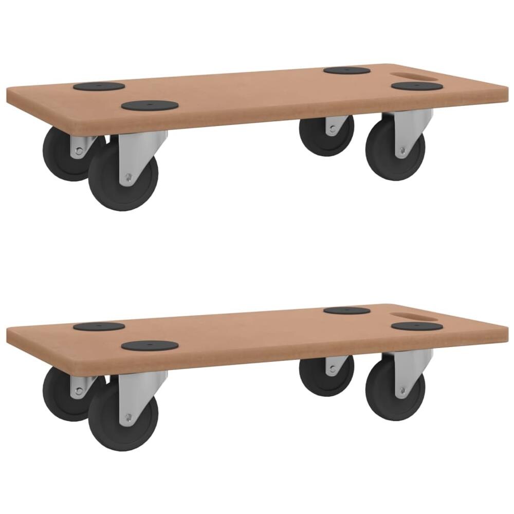 Pedane 2 Pz Rettangolari In Legno Multistrato - Foto 2