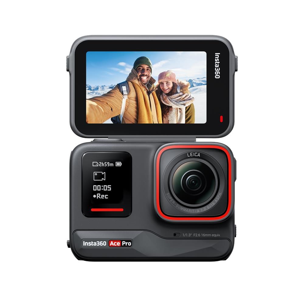 Fotocamera Sportiva d'Azione Ace Pro 48 MP 8K Ultra HD 2,4' Nero - Foto 2