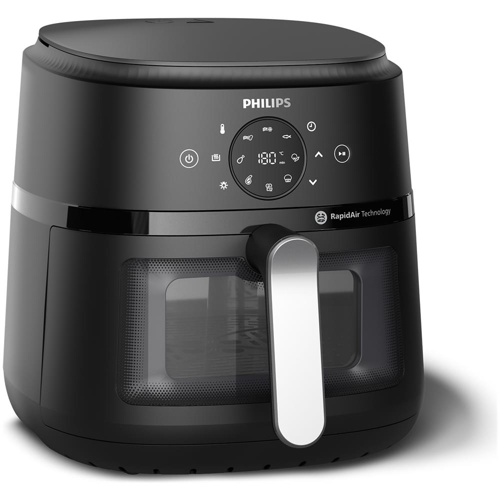 Friggitrice ad Aria NA231/00 Capacità 6.2 Litri 1700 Watt Colore Nero, Argento - Foto 2