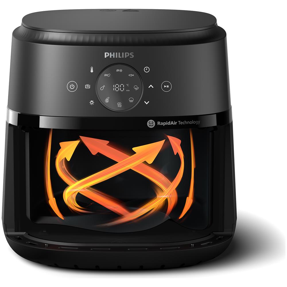 Friggitrice ad Aria NA231/00 Capacità 6.2 Litri 1700 Watt Colore Nero, Argento - Foto 6