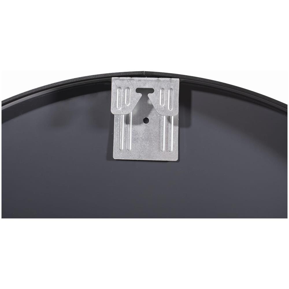 SPECCHIO 40CM con cornice in metallo nero per soggiorno in stile moderno - Foto 2
