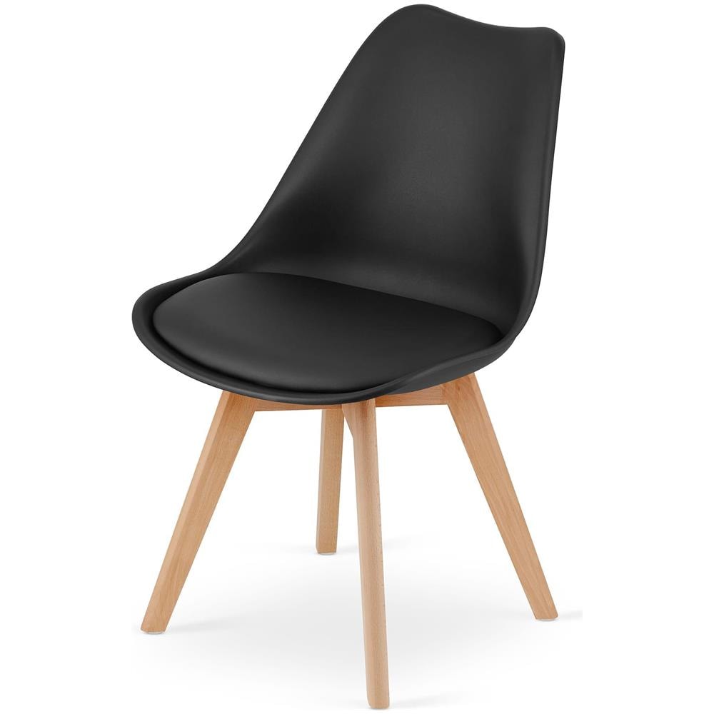 Sedia RIXK - Sedia ergonomica da pranzo nera CODICE 3319 x 1 - Foto 6