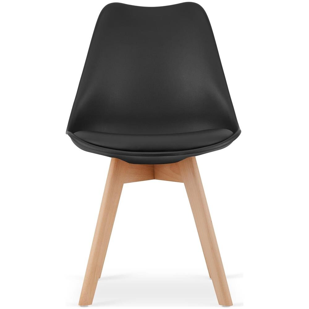 Sedia RIXK - Sedia ergonomica da pranzo nera CODICE 3319 x 1 - Foto 2