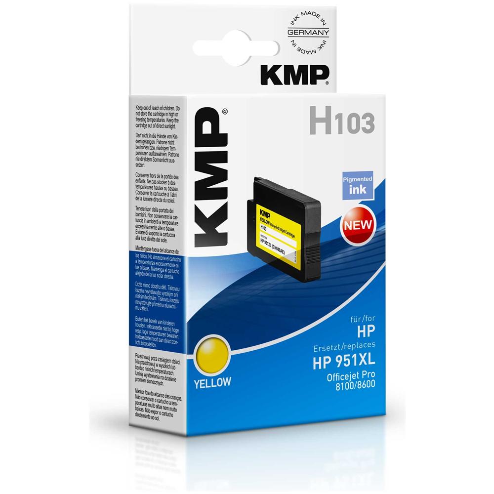 H103 cartuccia giallo compatibile con HP CN 048 AE - Foto 1