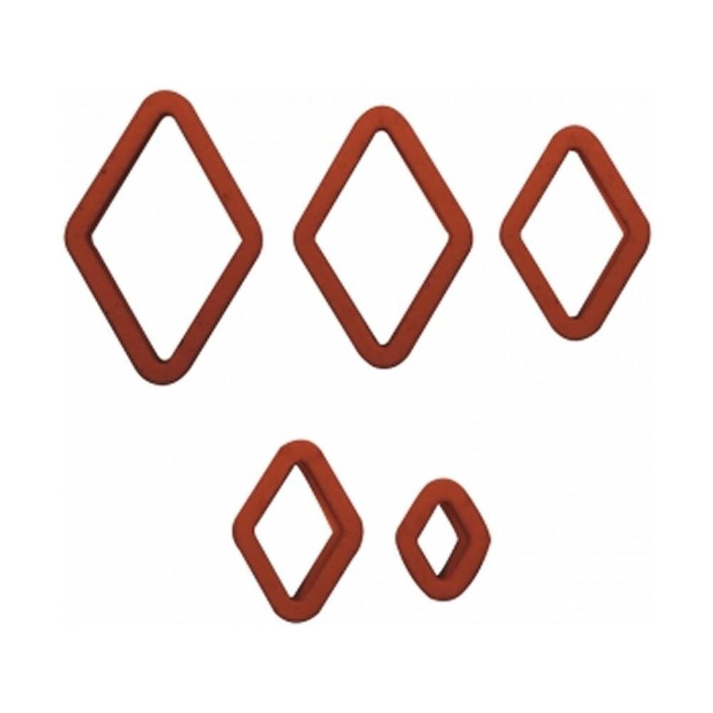 Set 5 Tagliapasta Mostacciolo In Plastica - Foto 2