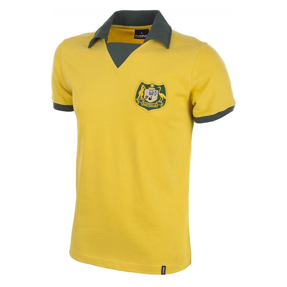 Australia World Cup 1974 Short Sleeve Retro Football Shirt - XL Adulto - Foto 1