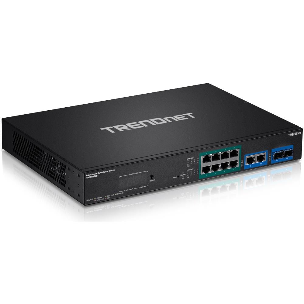 12-port Gigabit Poe+ Smart Surveillance Switch In - Foto 1