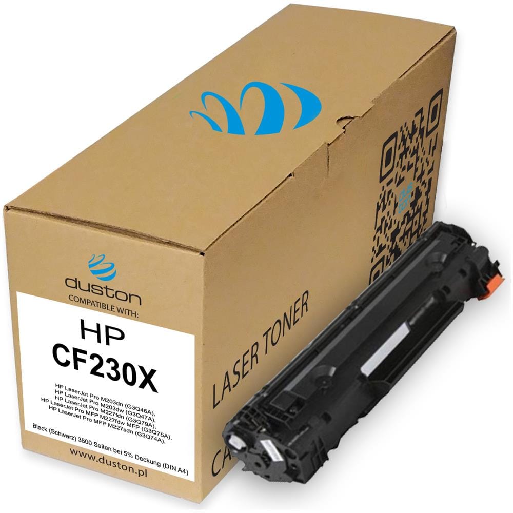 TONER - 5x Cf230x, 30x Negro Compatible Con Hp Laserjet Pro M203 M227 - Foto 2