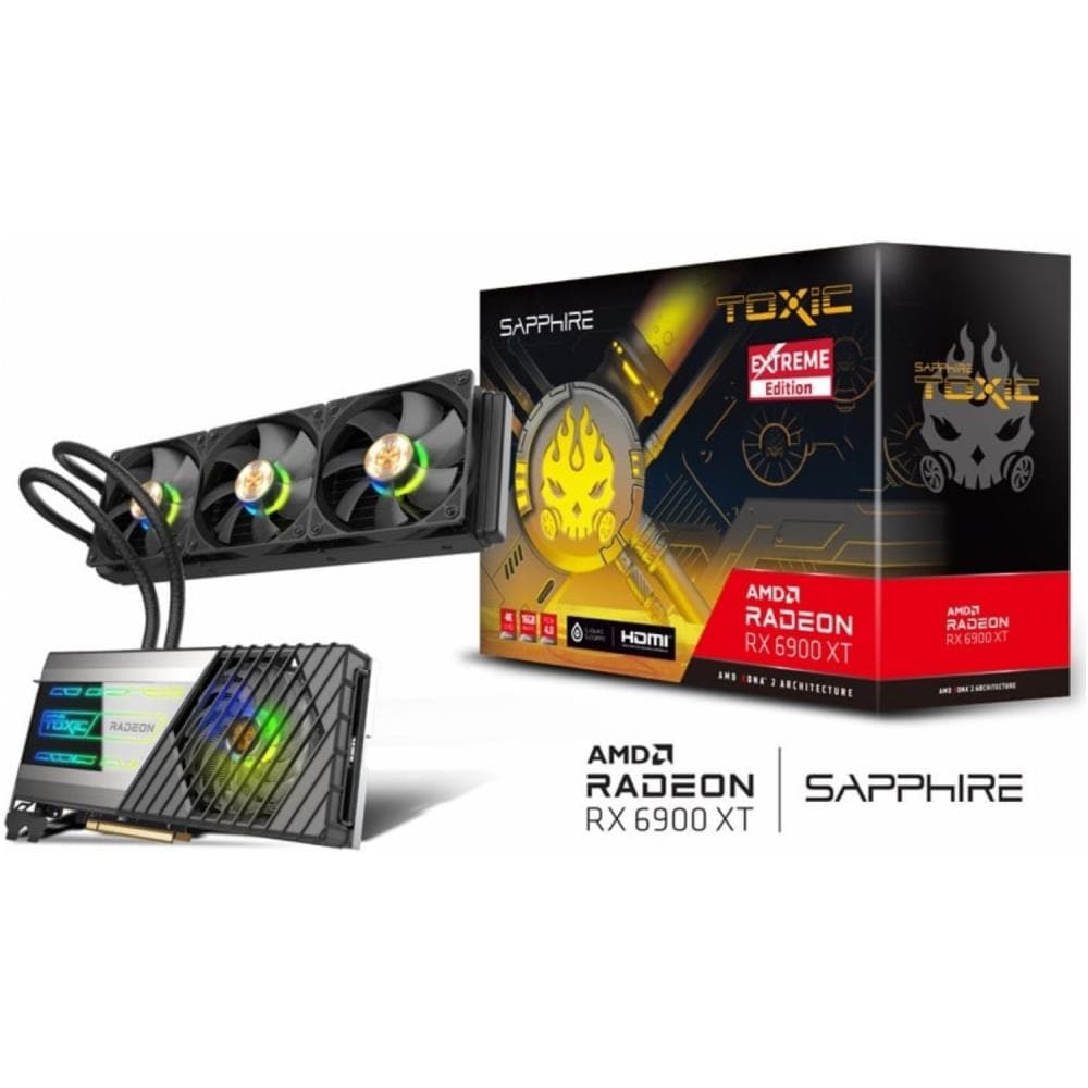 Radeon RX 6900 XT 16 GB GDDR6 Pci-E 3 x DisplayPort / 1 x HDMI Toxic - Foto 1