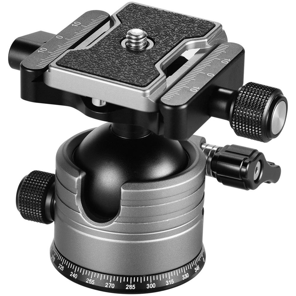 Testa A Sfera INNOREL N36 Per Treppiedi - Carico 20kg, Con Piastre Sgancio Rapido - Foto 8