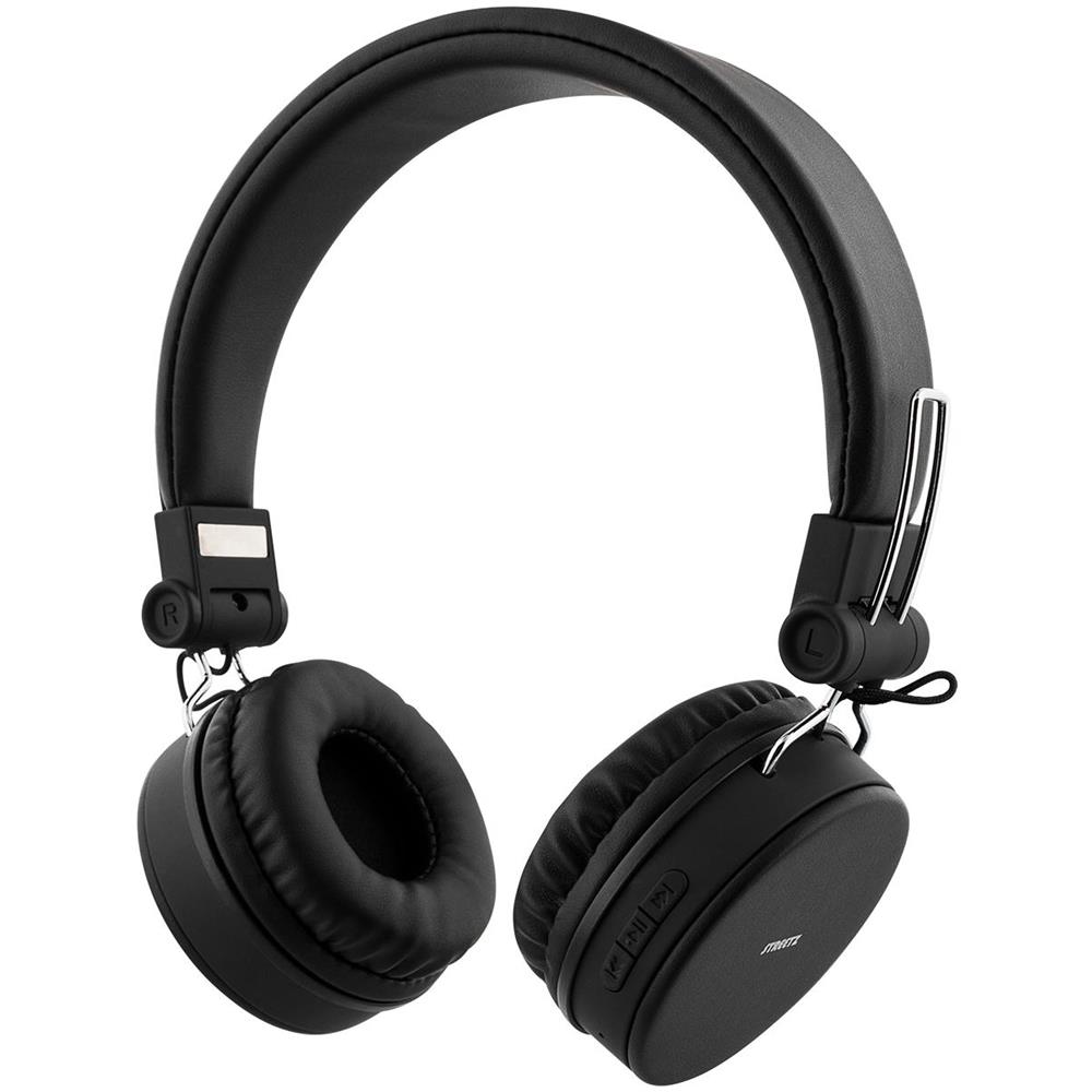 Auricolare Bt On-ear Pieghevole, 3,5 Mm, Nero - Foto 1