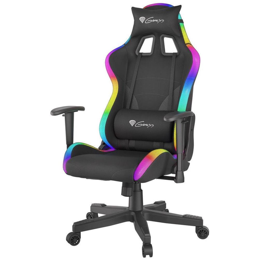 Sedia Da Gioco Trit 600 Rgb, Nfg-1577, Nera - Foto 2