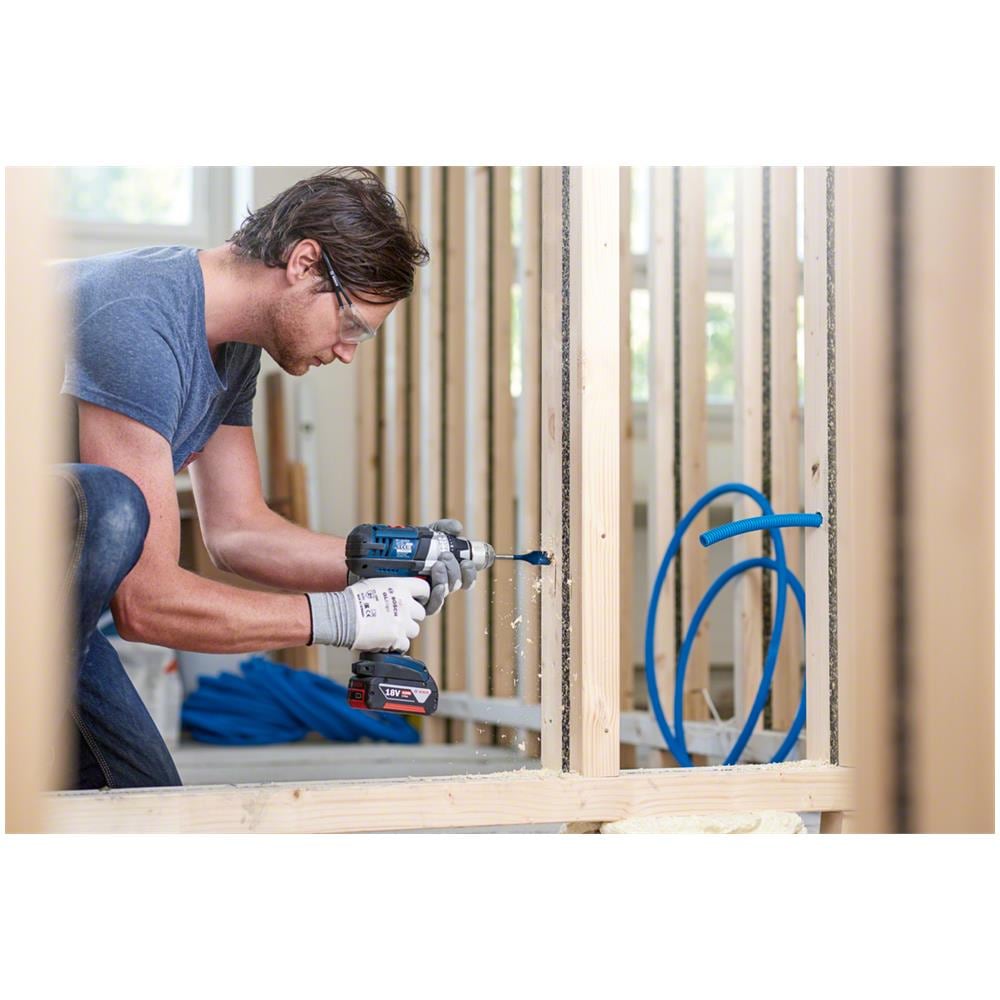 2 608 595 493, Drill, Punta per trapano a lancia, Cartongesso, Legno, Attacco esagonale - Foto 2