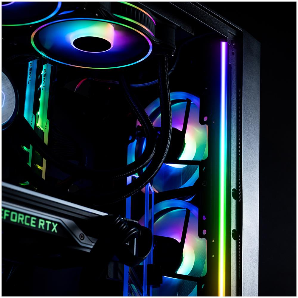 CM ADDRESSABLE RGB LED STRIP, 3-Pin ARGB, in gomma bianca - Foto 2