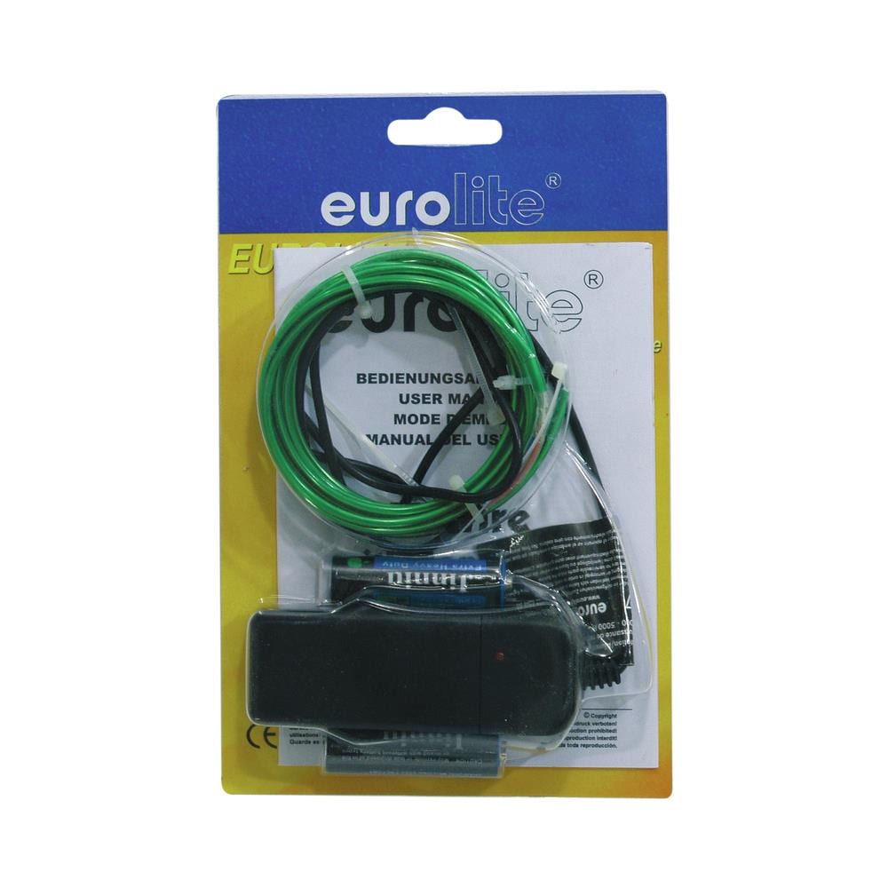 El Wire 2mm, 2m, Green - Foto 1