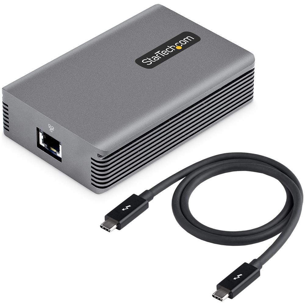 Adattatore da Thunderbolt 3 a Ethernet, 10GbE - Multi-Gigabit, Adattatore di rete Lan Thunderbolt 3 a RJ45 - NIC 10GBASE-T / 5-2,5GBASE-T - Adattatore Ethernet 10G con cavo certificato TB3, Win /Mac - Foto 7
