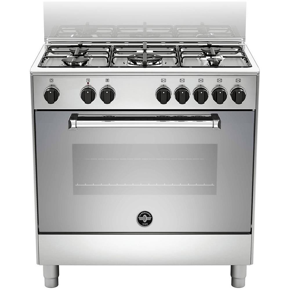 Forno singolo elettrico,AMN855EXV / 24 Americana Cucina cm. 80 inox 5 fuochi a gas - Foto 1