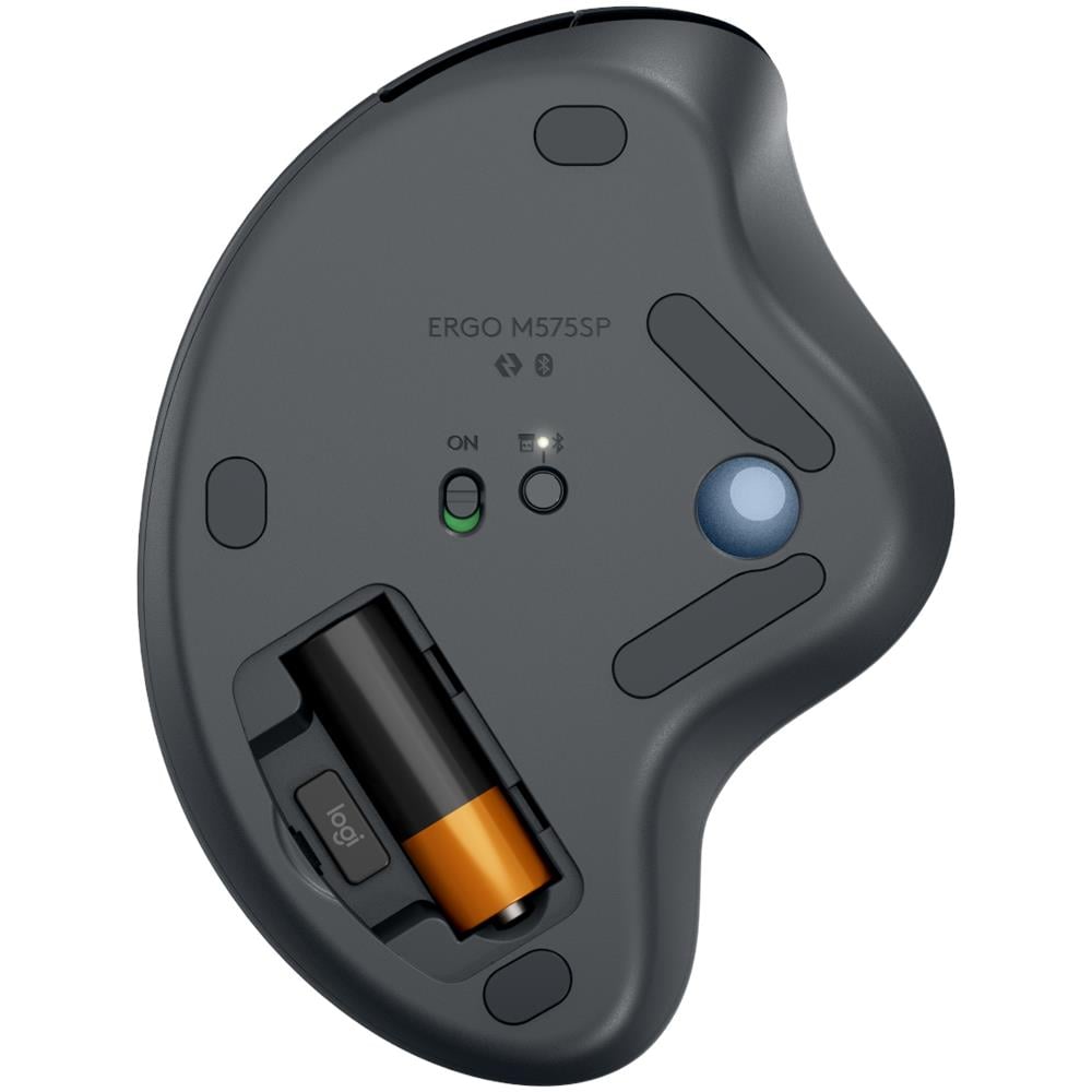 Mouse Ergo M575S Trackball 5 Tasti Bluetooth 2000 DPI Colore Blu /Grafite - Foto 7