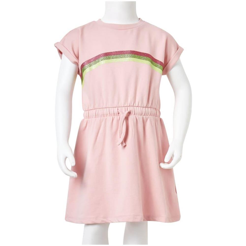 Abito da Bambina con Coulisse Rosa Chiaro 140 - Foto 8