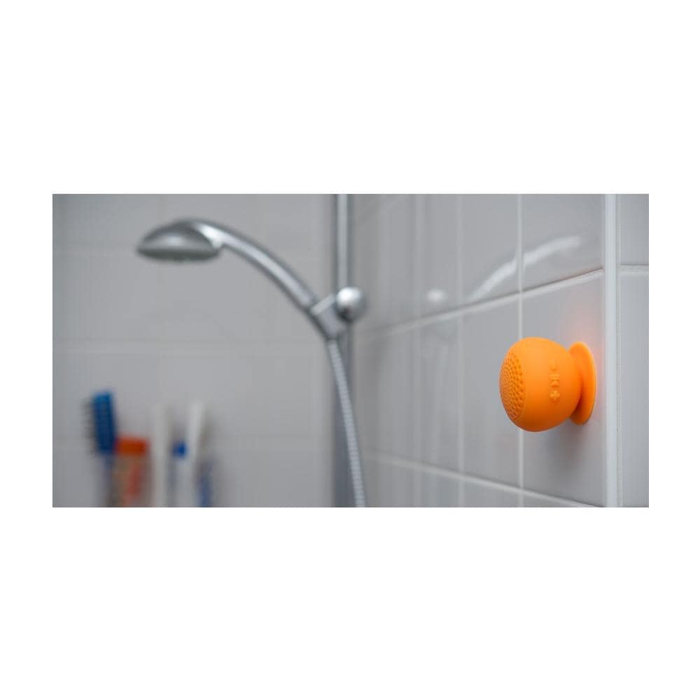 Altoparlante Portatile Bluetooth, 5W, w / Microfono, Mini USB (Ingresso Alimentazione) , IPX7, Arancione - Foto 1