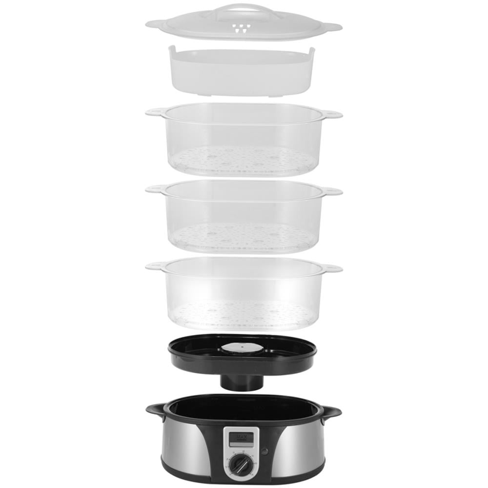 VS-3908 Vaporiera Capacità 12 Litri Tre piani cottura - Foto 8