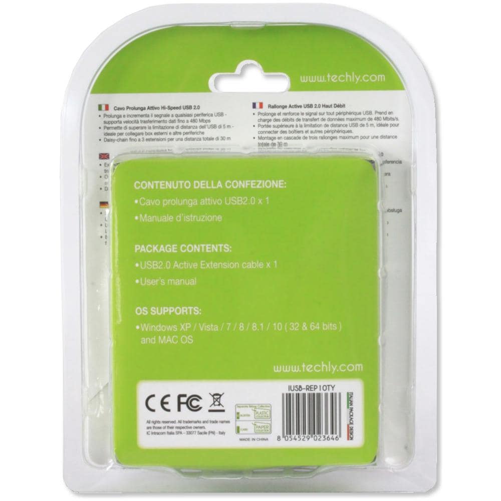 IUSB-REP10TY - Cavo Prolunga Attivo USB2.0 Hi-Speed 10m - Foto 3