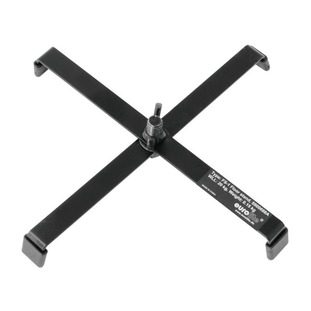 Fs-1 Diffusore Da Pavimento, In Acciaio, Nero - Foto 1