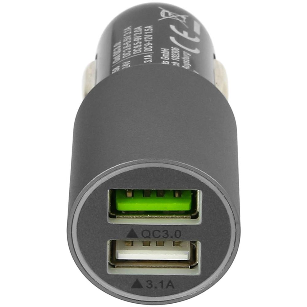 Caricatore Accendisigari Auto Carica Rapida - 6a 2 Porte Usb - - Foto 2