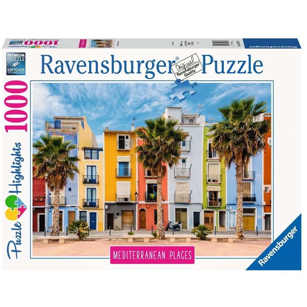 Puzzle Mediterranean Places, Spain 1000 pz 70 x 50 cm 14977 - Foto 1