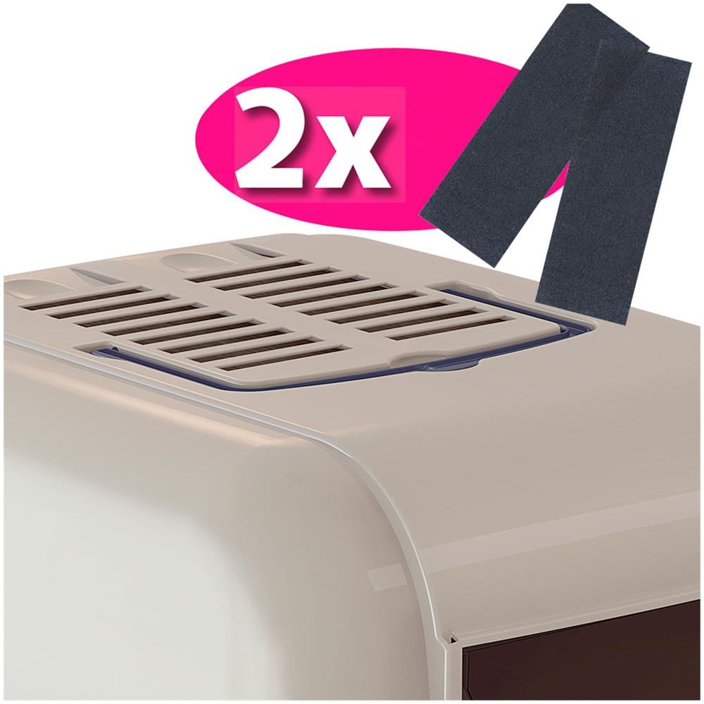 Maxi Bella Cabrio Box Toilette Gatti Facile Pulizia Maniglia - Foto 3