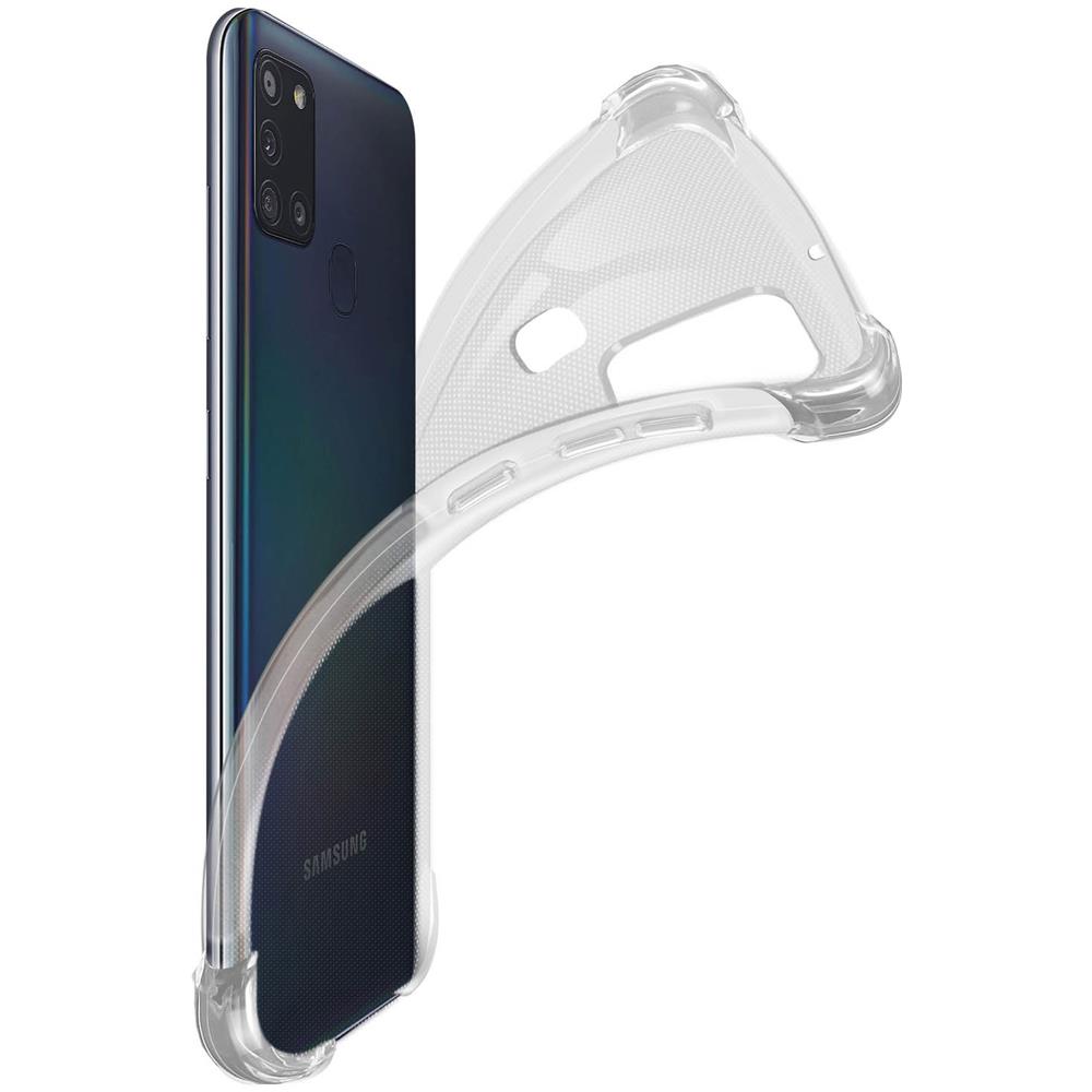 Cover Samsung Galaxy A21s Silicone Bumper Resistente Trasparente - - Foto 10