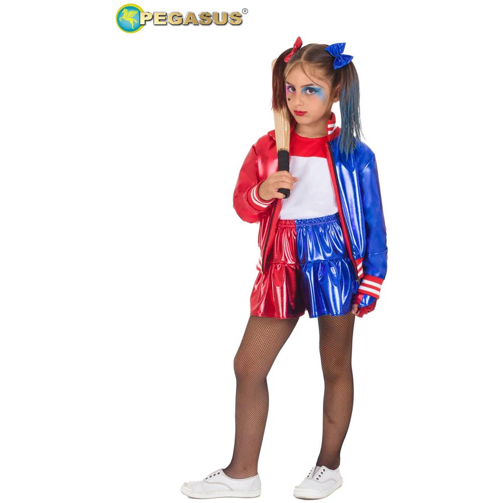 Costume Crazy Queen Tg. 5/6 Anni Carnevale - Foto 1