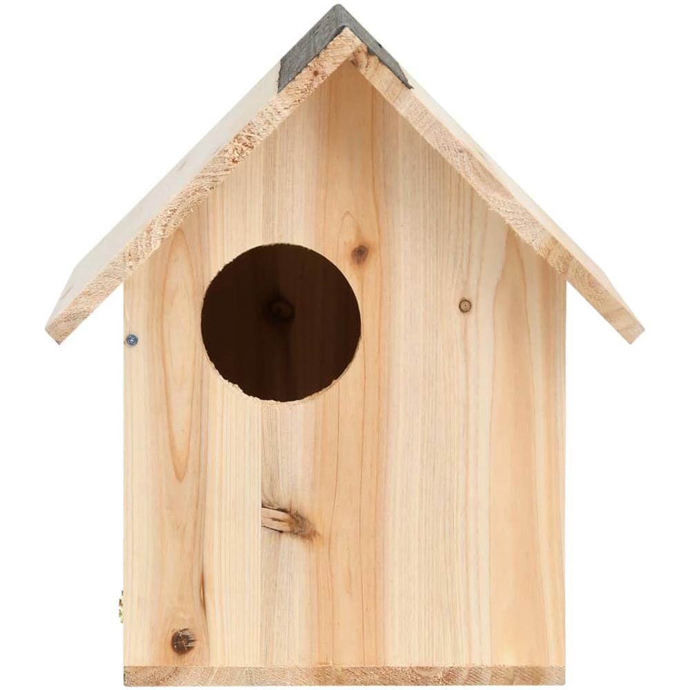 Casetta per Scoiattoli in Legno Massello di Abete 26x25x29 cm - Foto 2