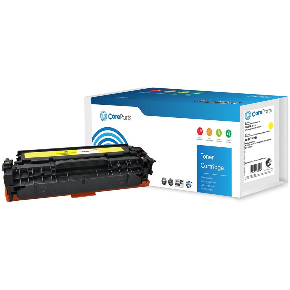 TONER - Qi-hp1026y Cartuccia Compatible Giallo 1 Pezzo (i) - Foto 1