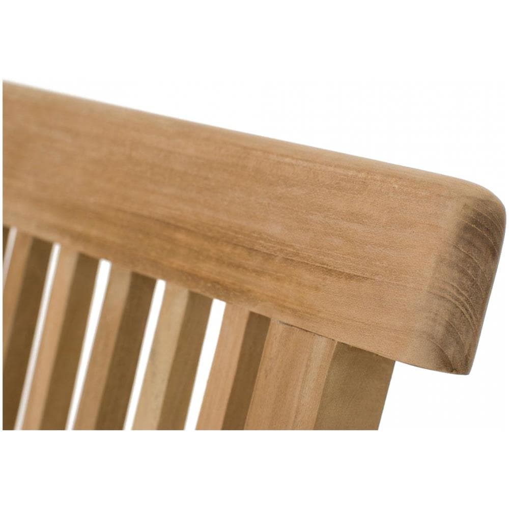 Set Di Mobili Da Giardino In Teak Massiccio Per 8-10 Persone - Tavolo Rettangolare + 6 Sedie + 2 Poltrone Kajang - Foto 2