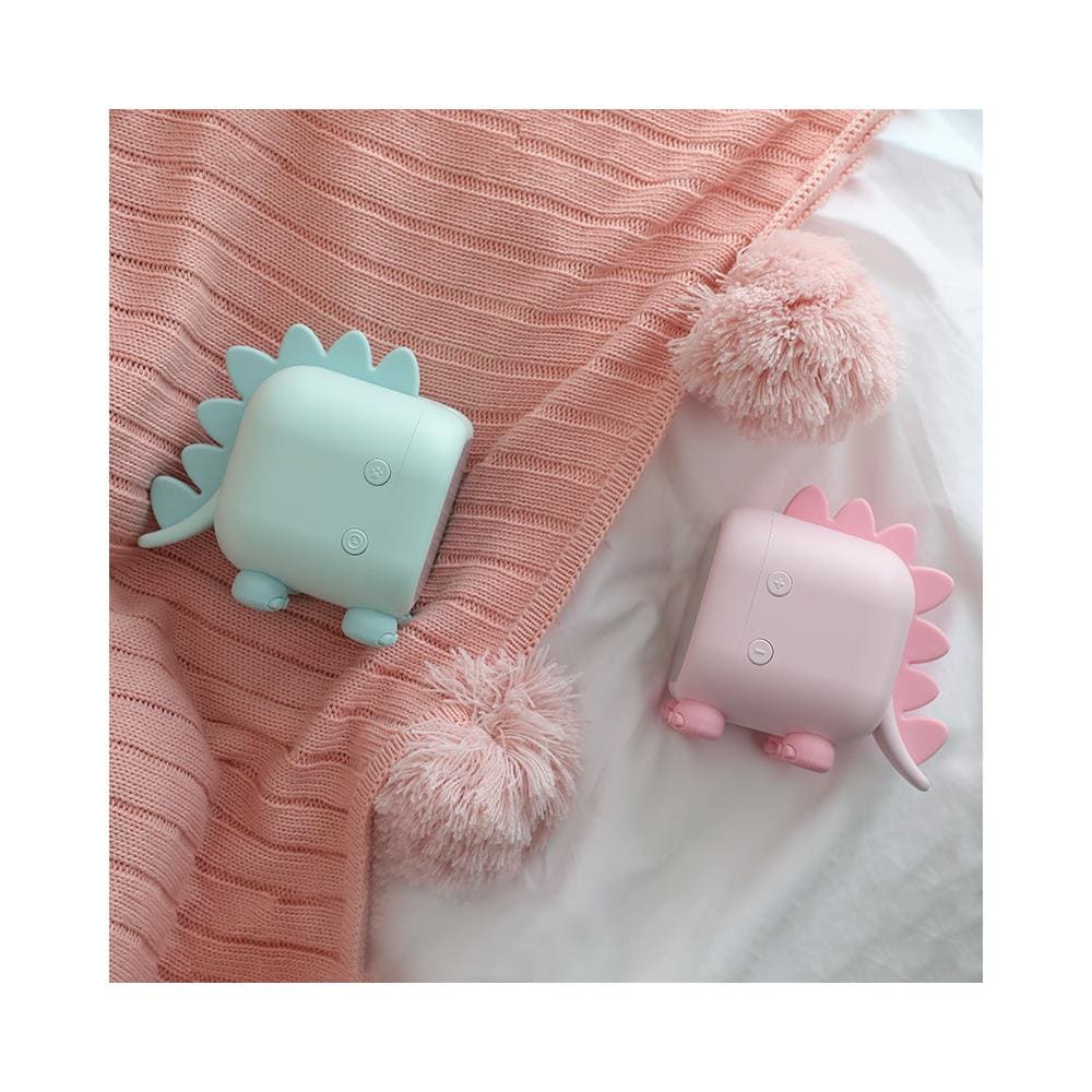 Dinosauro Piccola Sveglia Creativa Intelligente Luce Notturna Voce Cronometraggio Orologio Digitale Applet Led Da Comodino Per Studenti Per Bambini - Foto 2