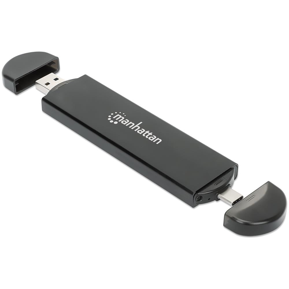 Box Esterno Usb Ssd M. 2 Nvme E Sata Connessioni Usb-c E Usb A - Foto 1