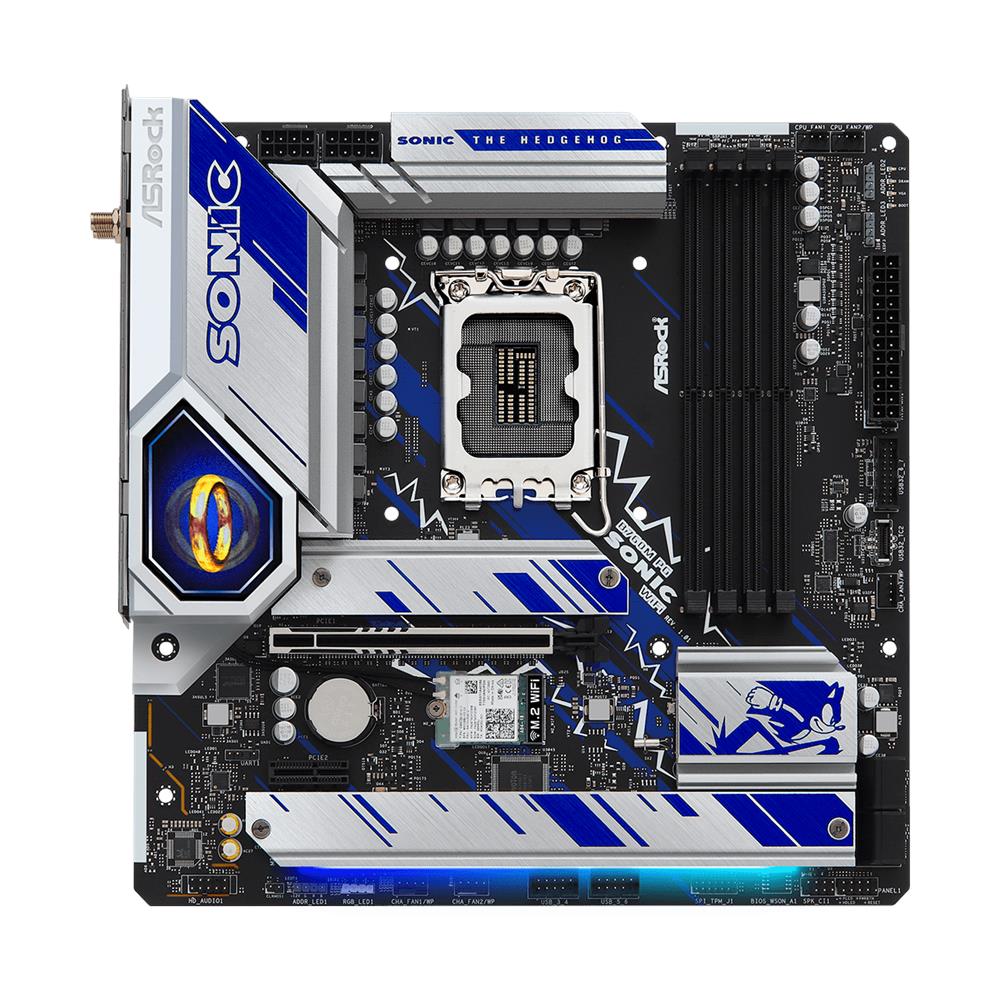 B760M PG SONIC Scheda Madre WIFI Intel B760 LGA 1700 micro ATX - Foto 2