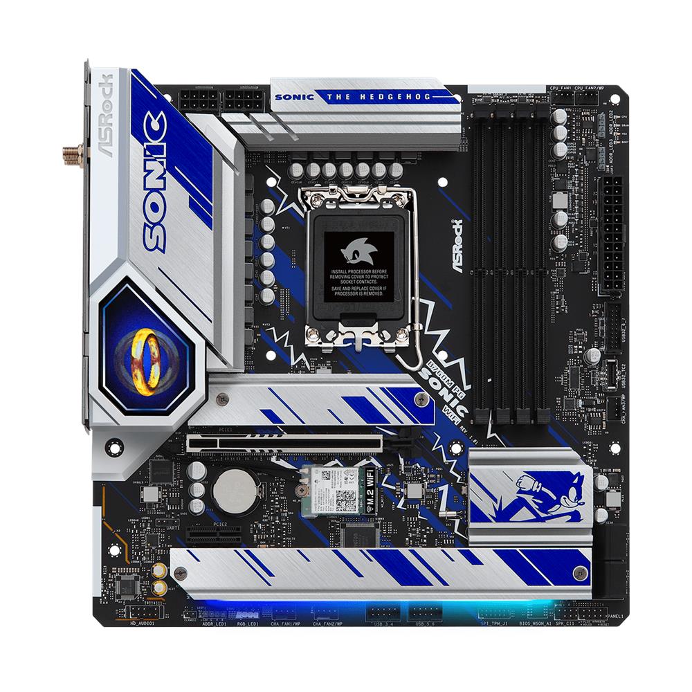 B760M PG SONIC Scheda Madre WIFI Intel B760 LGA 1700 micro ATX - Foto 1