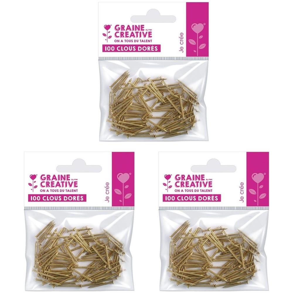 300 Chiodi In Filo D'oro 20 Mm - Foto 1