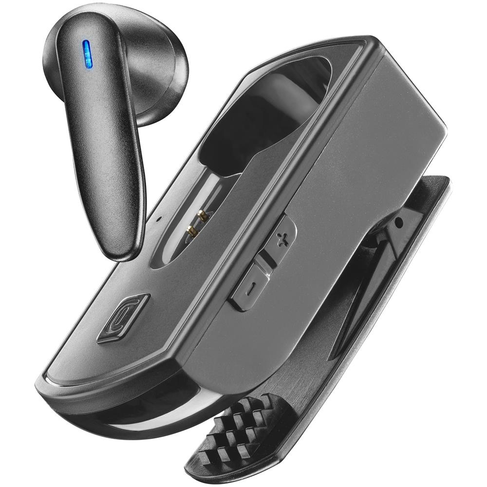 Clip Pro Mono Auricolare Bluetooth con Base - Nero - Foto 1