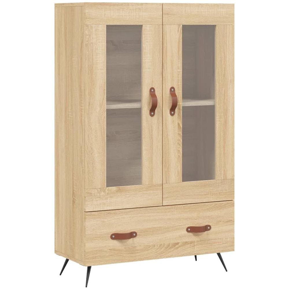 Credenza Rovere Sonoma 69,5x31x115 Cm In Legno Multistrato - Foto 2