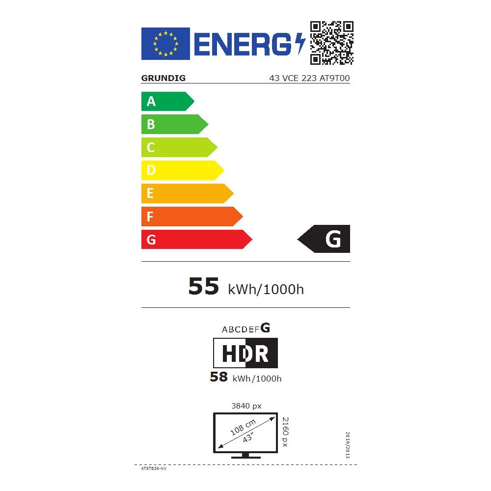 TV LED Ultra HD 4K 43" AT9T00 Android TV - Foto 2