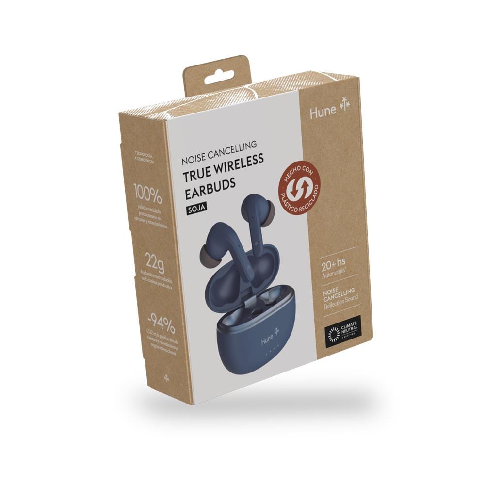 AT-ACC-TW-022 Cuffie True Wireless Stereo (TWS) In-ear Musica e Chiamate Bluetooth Blu - Foto 3