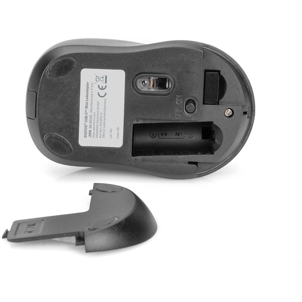 Mouse DA-20161 Ottico 3 Tasti Wireless 1200 DPI Colore Nero - Foto 2