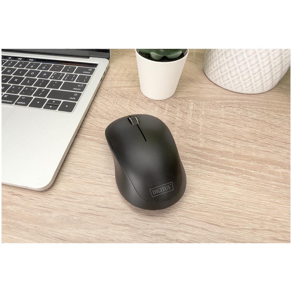 Mouse DA-20161 Ottico 3 Tasti Wireless 1200 DPI Colore Nero - Foto 9