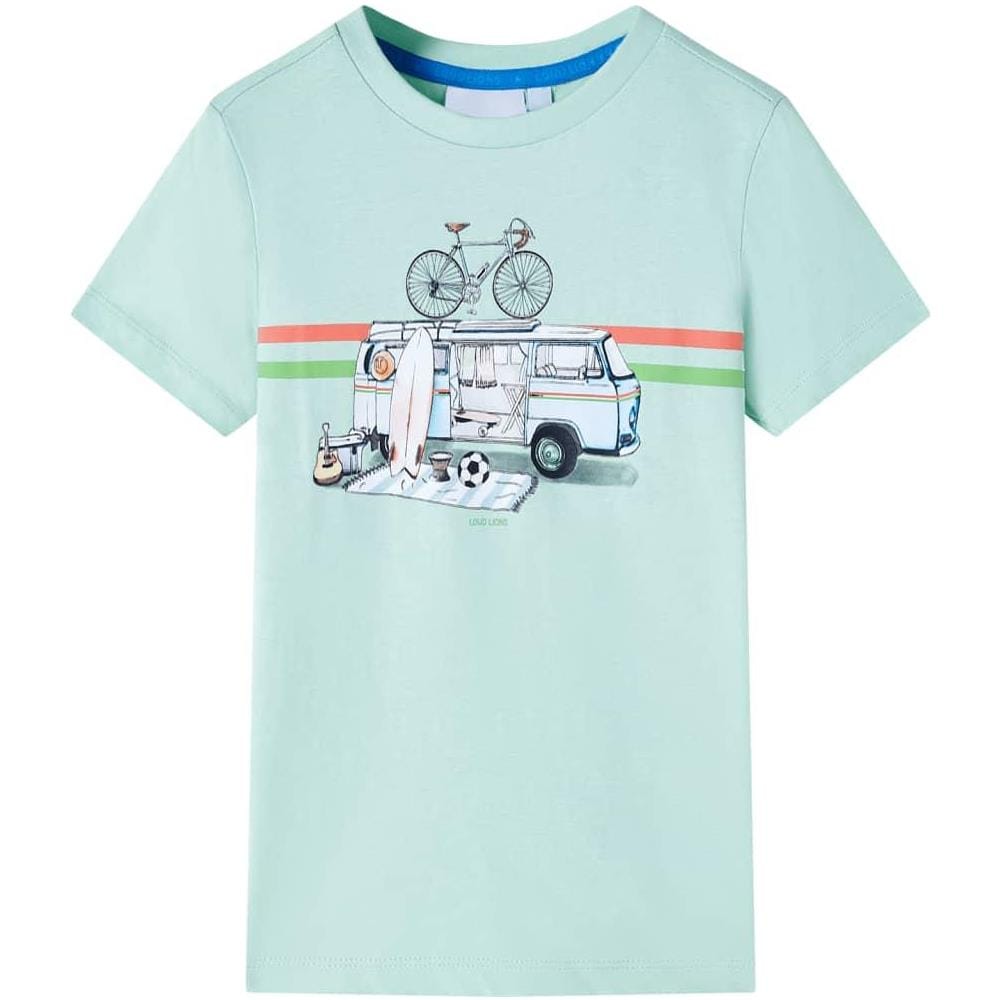 Maglietta da Bambina Menta Chiaro 116 - Foto 1
