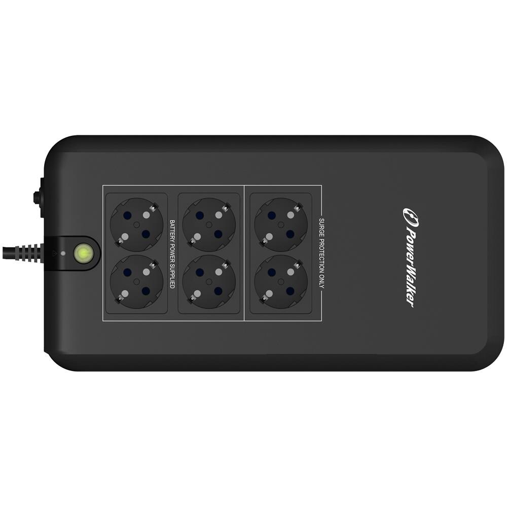 Gruppo di Continuità UPS VFD 800 APFC 800 VA / 420 W 6 Prese Schuko Colore Nero - Foto 2