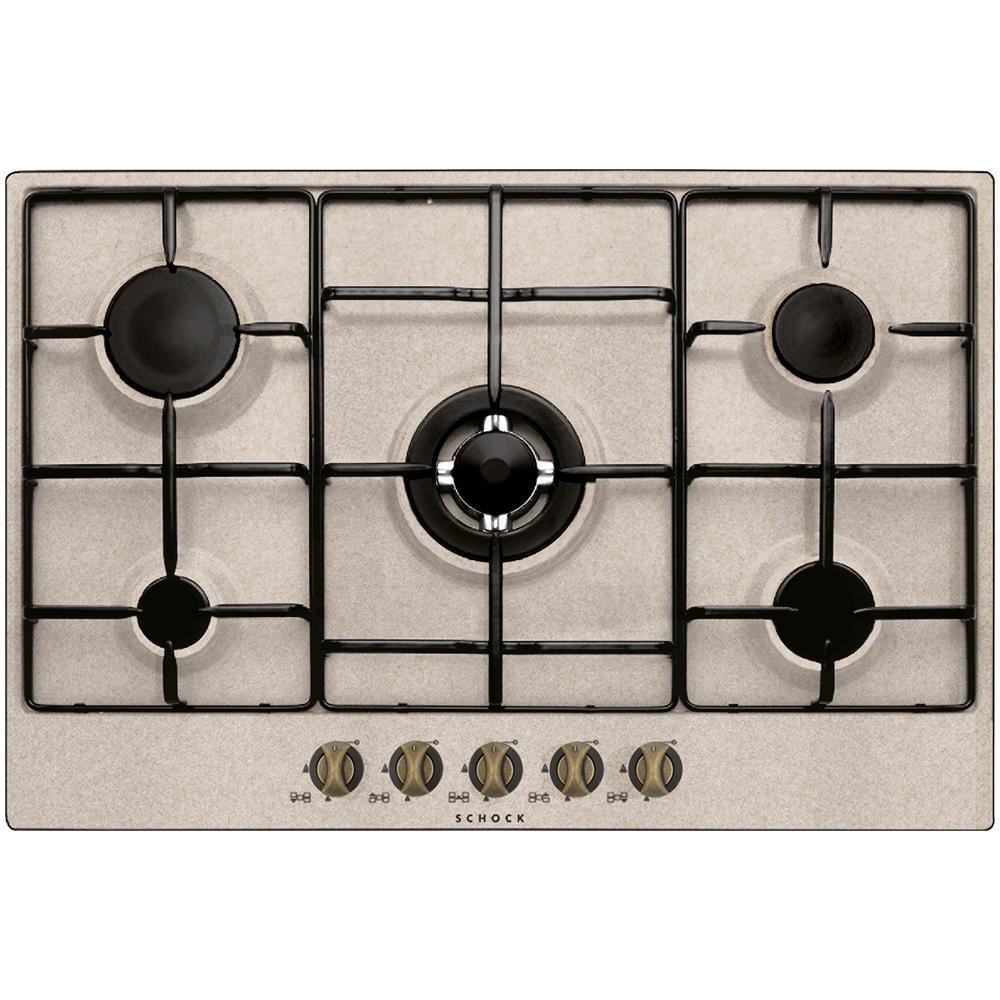 Piano Cottura STS85558 a Gas 5 Fuochi Gas Colore Avena - Foto 2