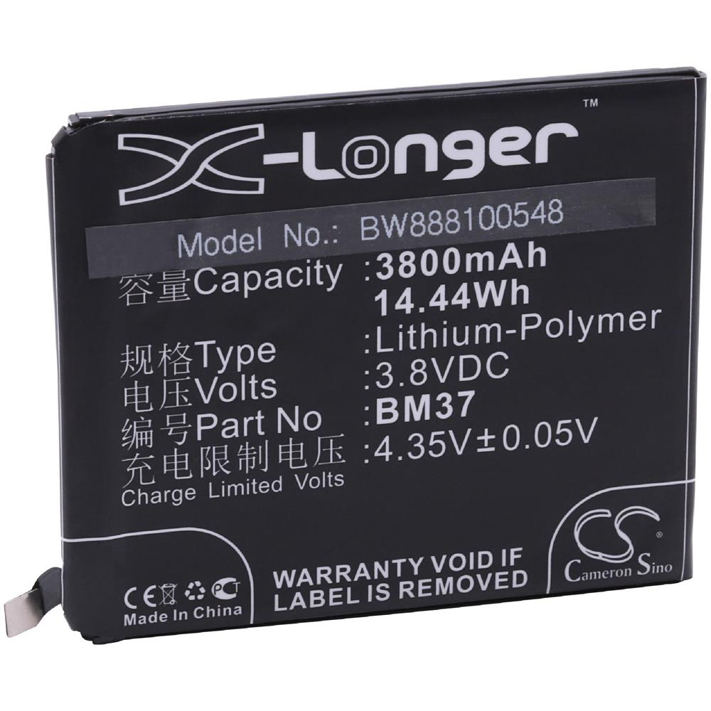 Litio-polimeri Batteria 3800mah (3.8v) Per Cellulari E Smartphone Come Xiaomi Bm37 (china Version)  - Foto 1